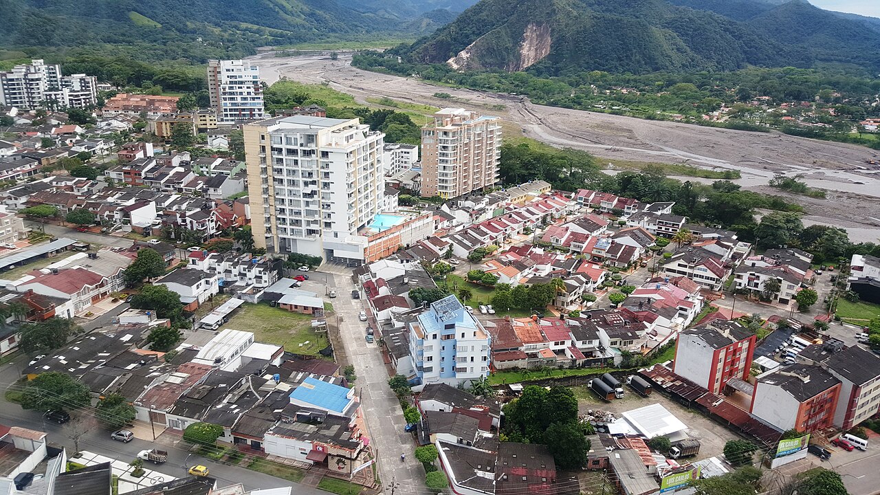 Vista urbana de Villavicencio, Meta