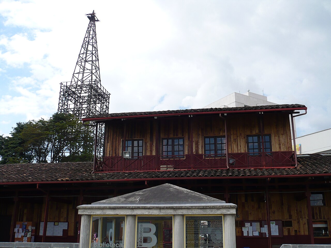 Estación del Cable y zona universitaria en Manizales